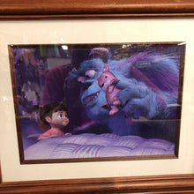Load image into Gallery viewer, Boo &amp; Sully Picture in Wooden Frame
