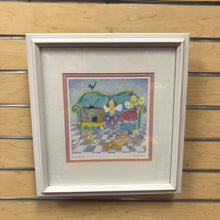 Load image into Gallery viewer, Felicity Wishes Fairy&#39;s Watching TV Picture in Wooden Frame (Emma Thomson)
