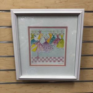 Felicity Wishes Fairy Shopping Picture in Wooden Frame (Emma Thomson)