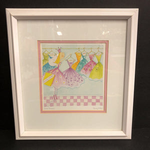 Felicity Wishes Fairy Shopping Picture in Wooden Frame (Emma Thomson)