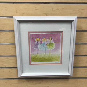 Felicity Wishes Fairy Friends Picture in Wooden Frame (Emma Thomson)