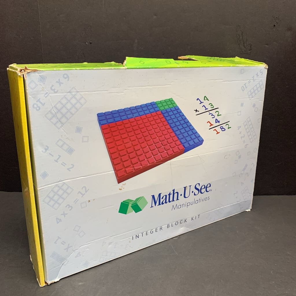 Integer Block Kit Learning Manipulatives
