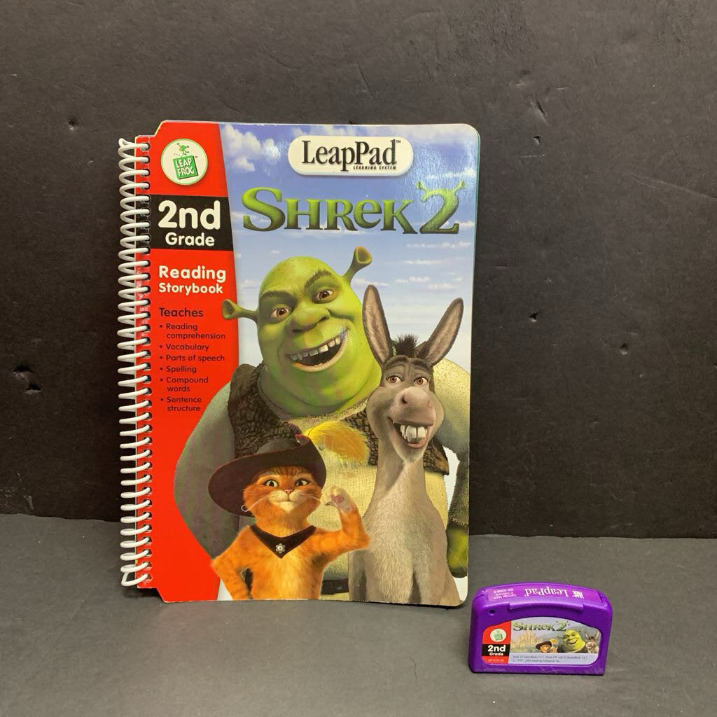 Shrek 2 LeapPad Book w/Cartridge