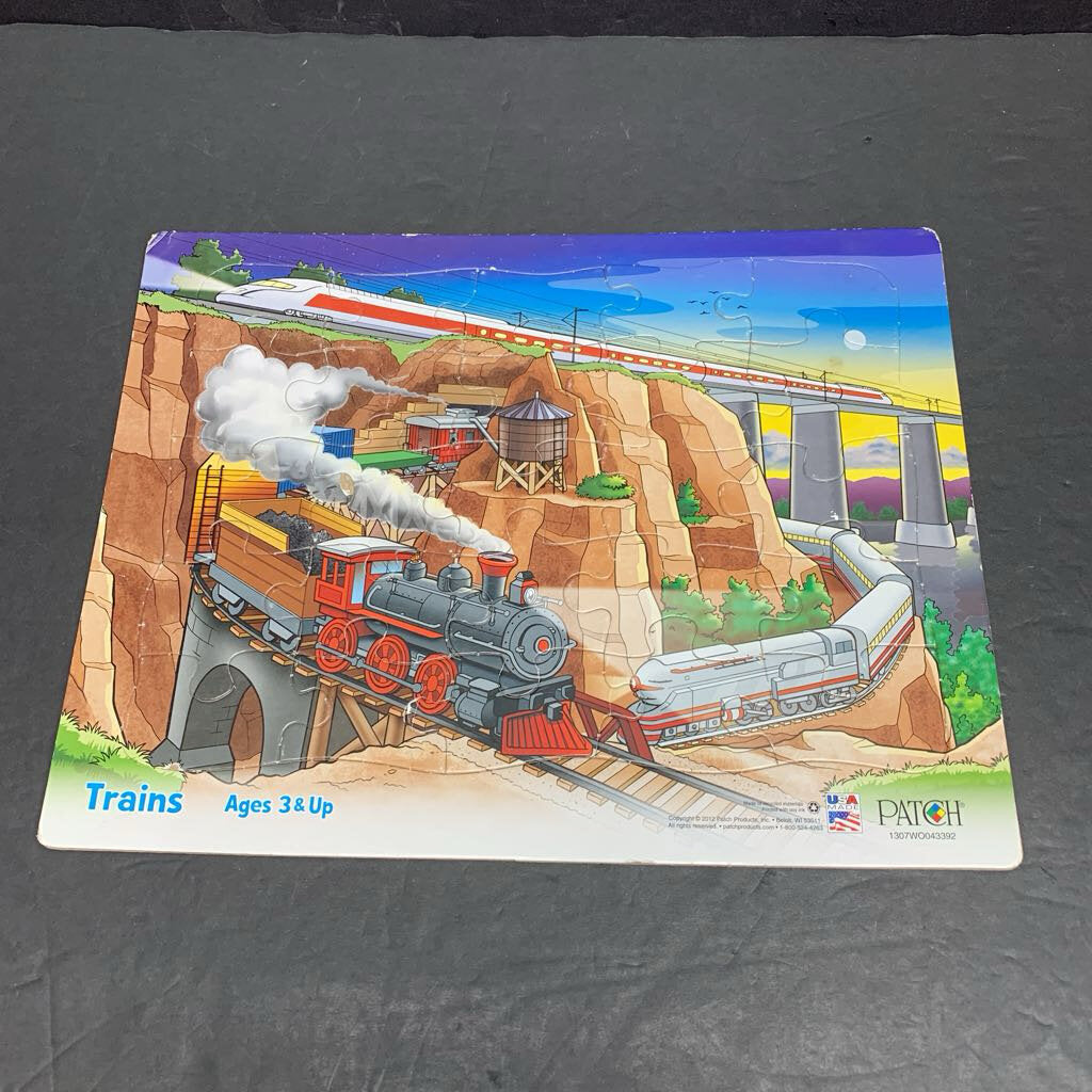 25pc Trains Picture Puzzle