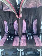 Load image into Gallery viewer, Power Glyde Side by Side Double Stroller

