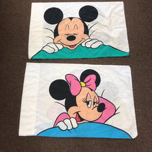 Load image into Gallery viewer, 2pc Mickey &amp; Minnie Pillowcases Disney
