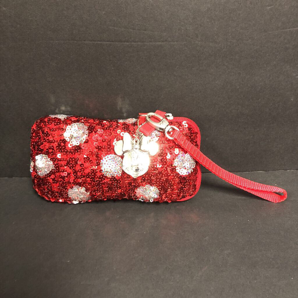 Minnie Sequin Wristlet Bag Disney