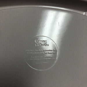 "moo" Cow Divider Plate (Citrus Grove)