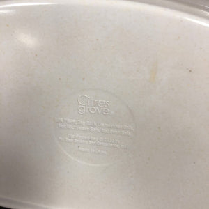 "baa" Sheep Divider Plate (Citrus Grove)
