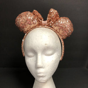 Sequin Minnie Mouse Ears Headband Disney