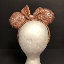 Load image into Gallery viewer, Sequin Minnie Mouse Ears Headband Disney
