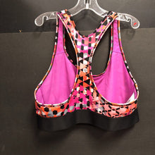 Load image into Gallery viewer, Jrs Geometric Print Sports Bra
