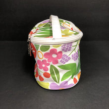Load image into Gallery viewer, Floral Fruit Cosmetics Bag
