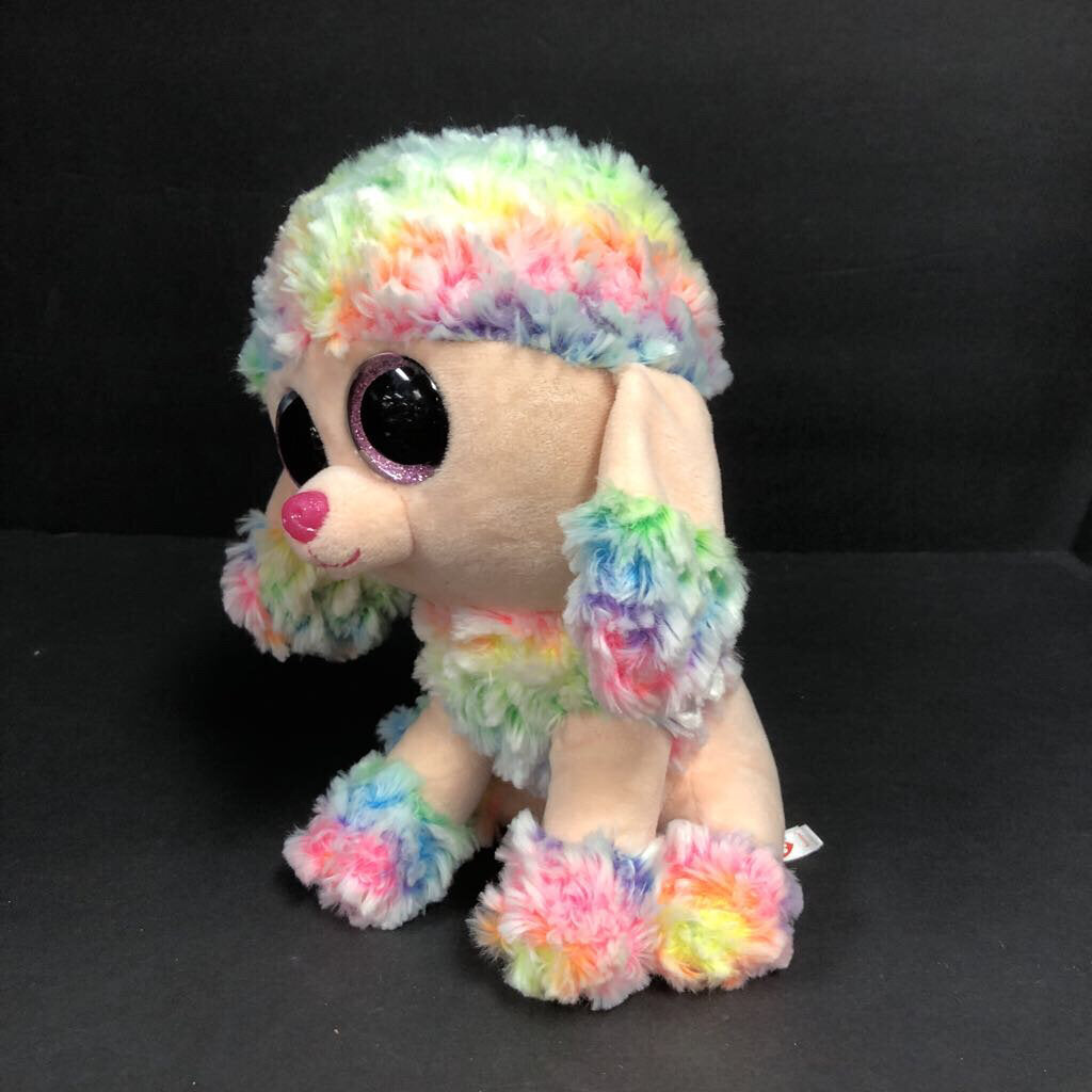 Rainbow the Poodle Dog Beanie Boo