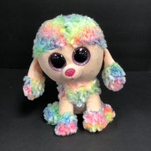 Load image into Gallery viewer, Rainbow the Poodle Dog Beanie Boo
