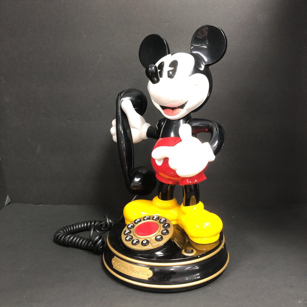 Mickey Animated Talking Phone 1997 Vintage Collectible Disney
