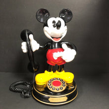Load image into Gallery viewer, Mickey Animated Talking Phone 1997 Vintage Collectible Disney
