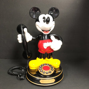 Mickey Animated Talking Phone 1997 Vintage Collectible Disney