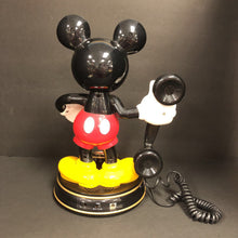 Load image into Gallery viewer, Mickey Animated Talking Phone 1997 Vintage Collectible Disney
