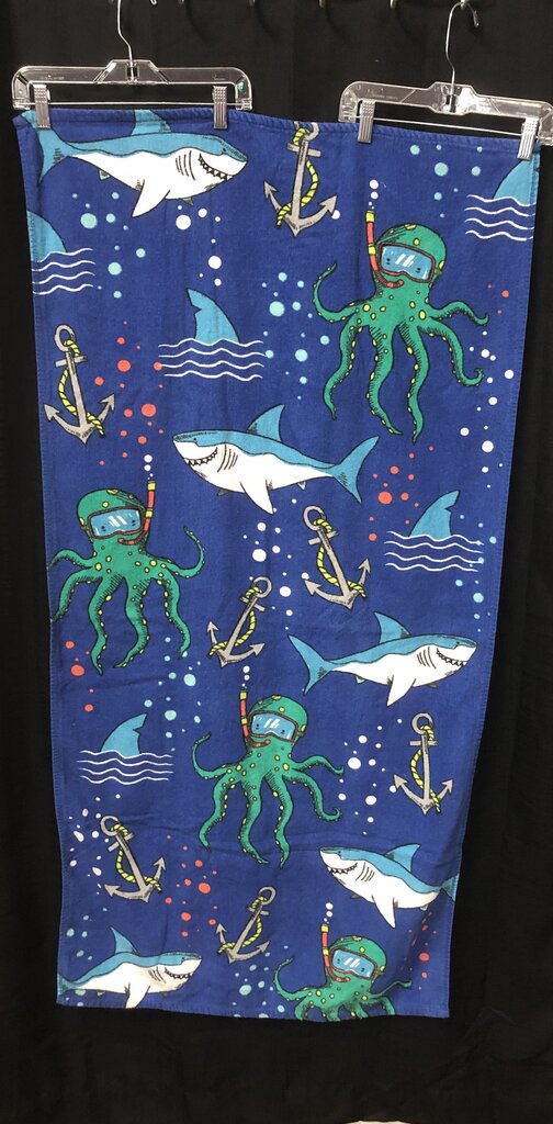 Shark Beach Towel
