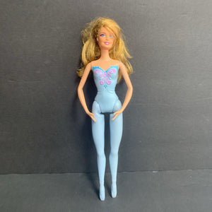 Ballerina Doll in Painted on Leotard