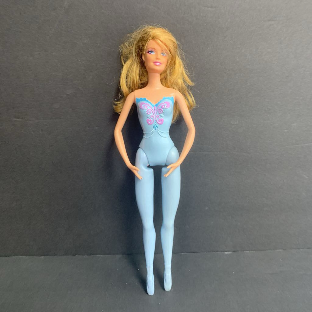 Ballerina Doll in Painted on Leotard
