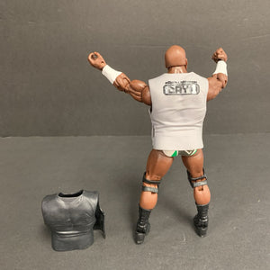 Apollo Crews Elite Collection Wrestler Figure w/ 2 Shirts
