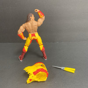 Brutus "The Barber" Beefcake Elite Collection Wrestler Figure w/ Shears