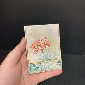 Coral Reef Magnetic Pocket Notepad (NEW) (Punch Studio)