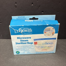 Load image into Gallery viewer, 5pk Reusable Microwave Steam Sterilizer Bags (NEW)
