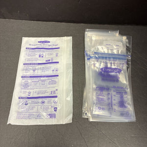 34pk Breast Milk Storage Bags (NEW)