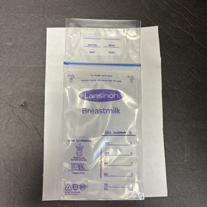 34pk Breast Milk Storage Bags (NEW)