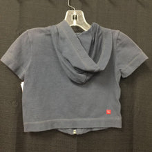 Load image into Gallery viewer, boys tea blu hooded zip swtshrt
