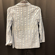 Load image into Gallery viewer, motherhood blu/wht top

