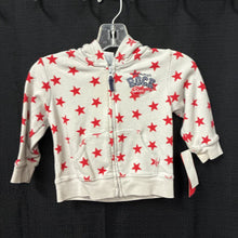 Load image into Gallery viewer, boys carters red/gry hooded zip jacket
