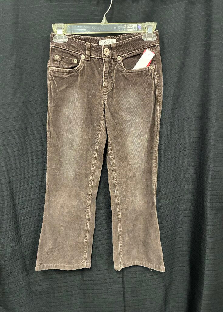 girls old navy brwn corduroy pants