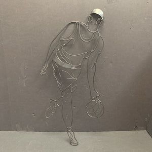 Metal Basketball Player