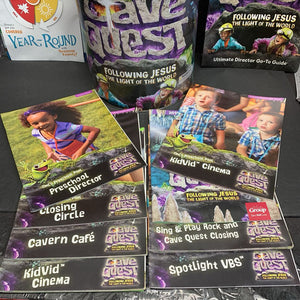 Cave Quest:Following Jesus the Light of the World VBS Ultimate Starter Kit & Digital-Religion (Group Publishing)