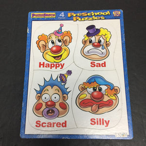 3pk 4pc Preschool Puzzles