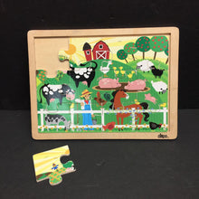 Load image into Gallery viewer, 10pc Wooden Number Puzzle 1999 Vintage Collectible
