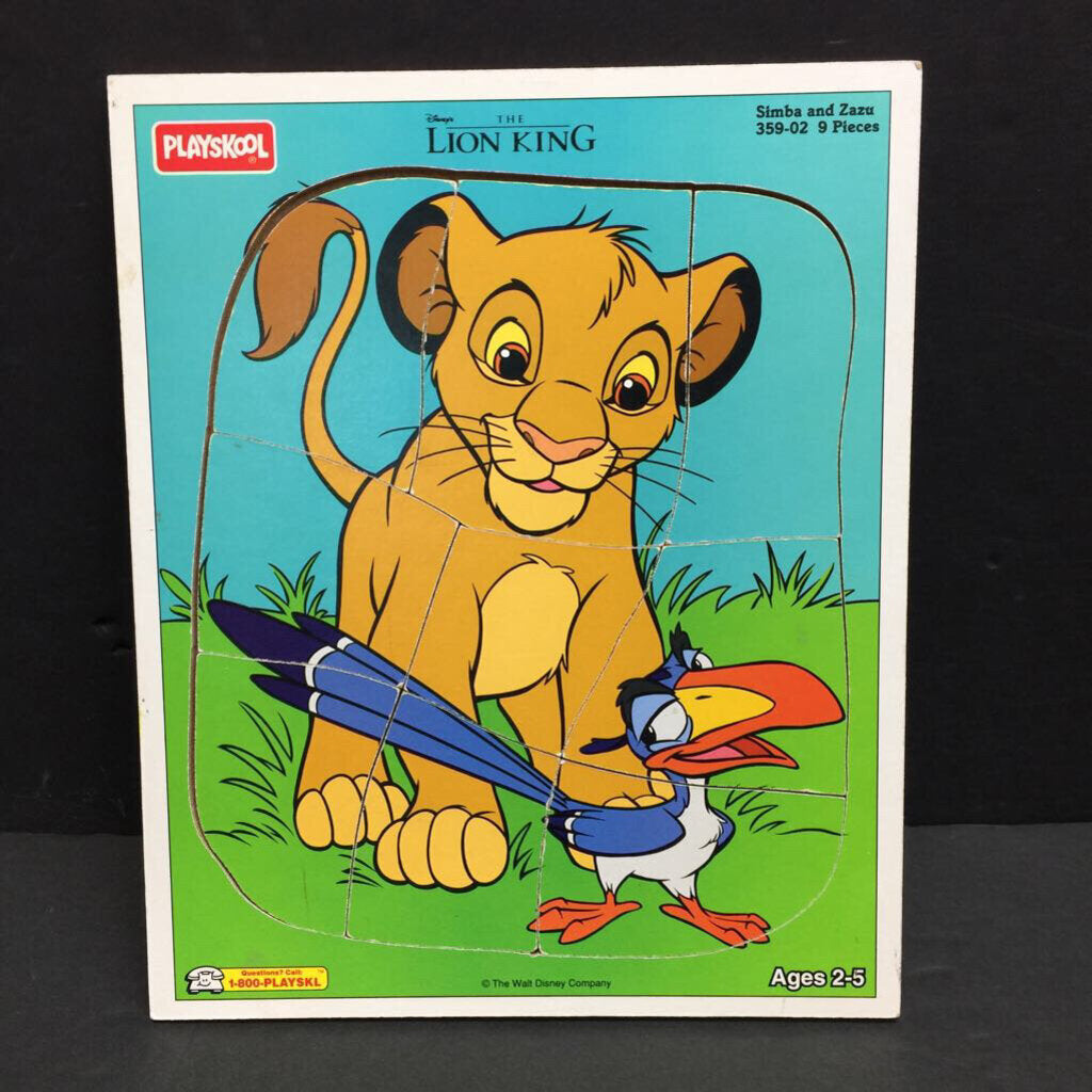 9pc The Lion King Simba & Zazu Puzzle