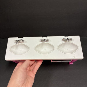 Sisters Beauty Fun Triple Bathroom Sink