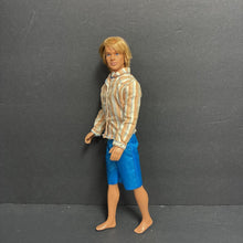Load image into Gallery viewer, Ken Doll in Striped Shirt &amp; Shorts
