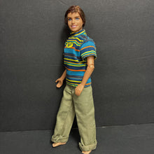 Load image into Gallery viewer, Ken Doll in Striped Shirt &amp; Pants
