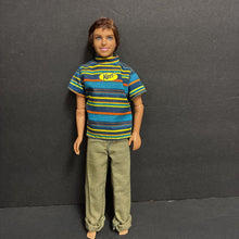 Load image into Gallery viewer, Ken Doll in Striped Shirt &amp; Pants
