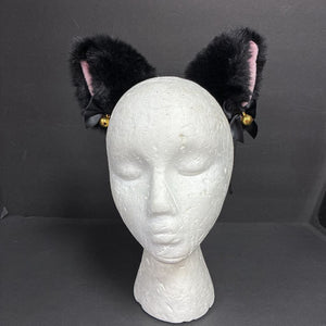 Cat Ears Headband w/Bells