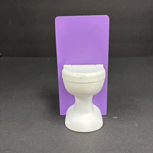 Wooden Dollhouse Toilet