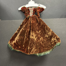 Load image into Gallery viewer, Happy Holidays Formal Dress 1991 Vintage Collectible
