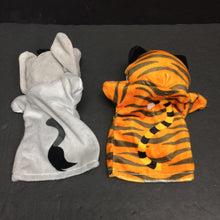 Load image into Gallery viewer, 2pk Zoo Animals Hand Puppets
