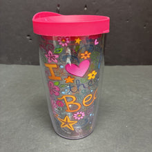 Load image into Gallery viewer, "I heart the Beach" Tumbler Cup

